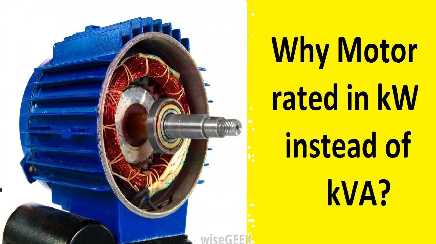 why-motor-rated-in-kw-instead-of-kva